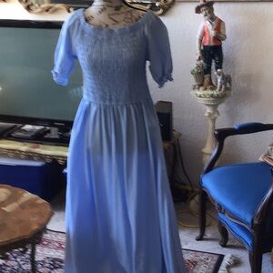 Lovely light blue cotton dress